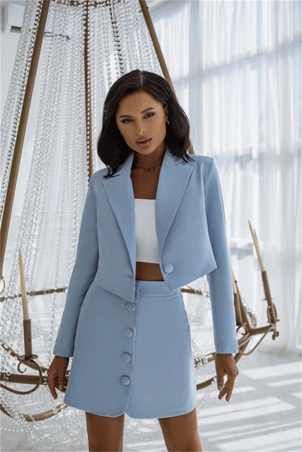 Sky Blue Double Breasted Two Piece Formal Pants Suit For Formal Occasions,  Weddings, And Evening Parties From Youngbrother, $85.64 | DHgate.Com