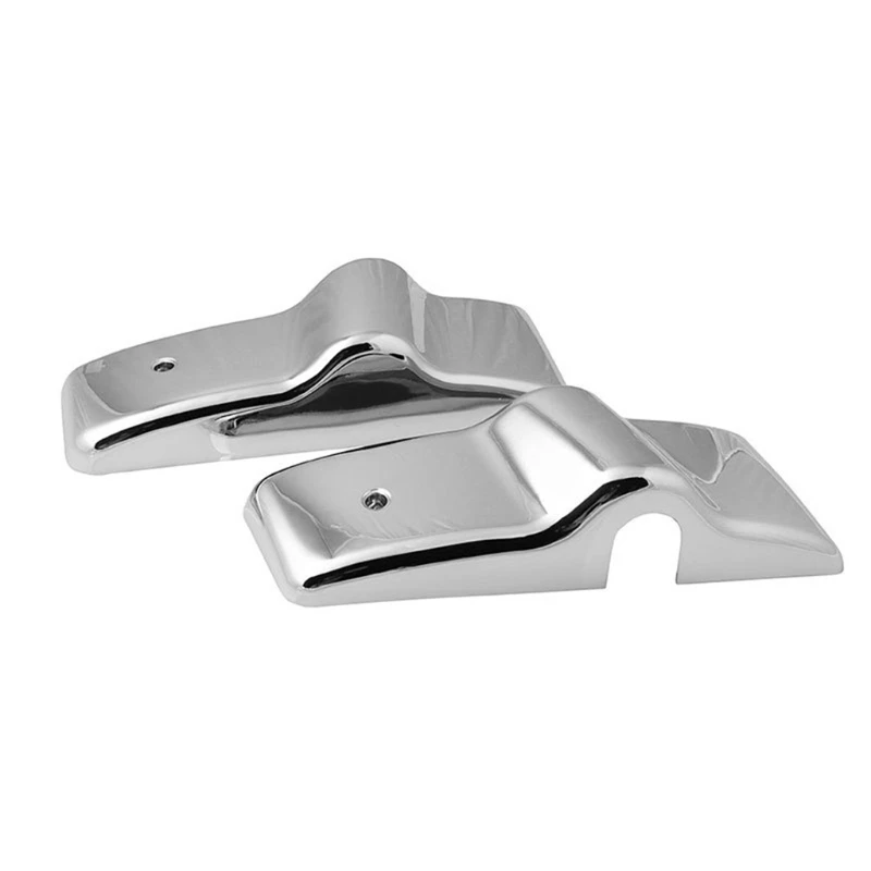 

03KB 2pcs Mirror Covers-Chrome Left Right Bracket Door Mirrors for Freightliner Century-Columbia Auto Accessories