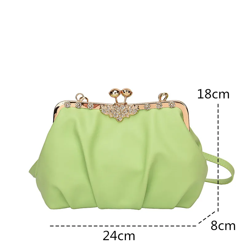 Luxury Women Evening Clutch Bag Designer Pu Leather Purses Fashion Shoulder Crossbody Sac Female Party Bag Wedding Pouch Handbag - Image 5