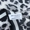 New 100% Real Silk Scarf For Woman Vintage Leopard Head Hair Scarfs Small Square Bandana Femme Office Neckerchief SD0201 5