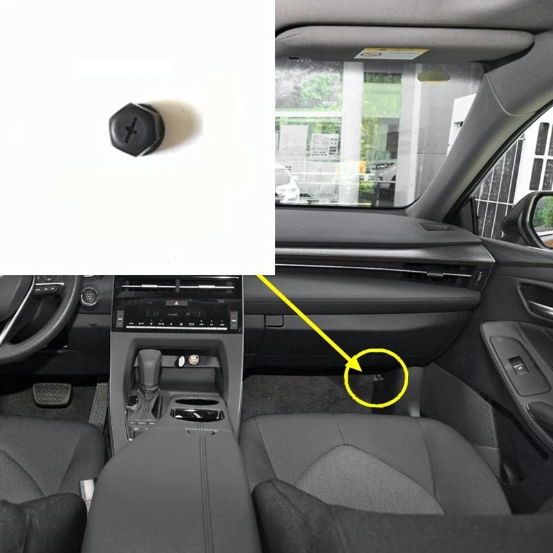 Front Right Seat Foot Plastic Screw Nut Side Trim Panel Nut For Toyota
