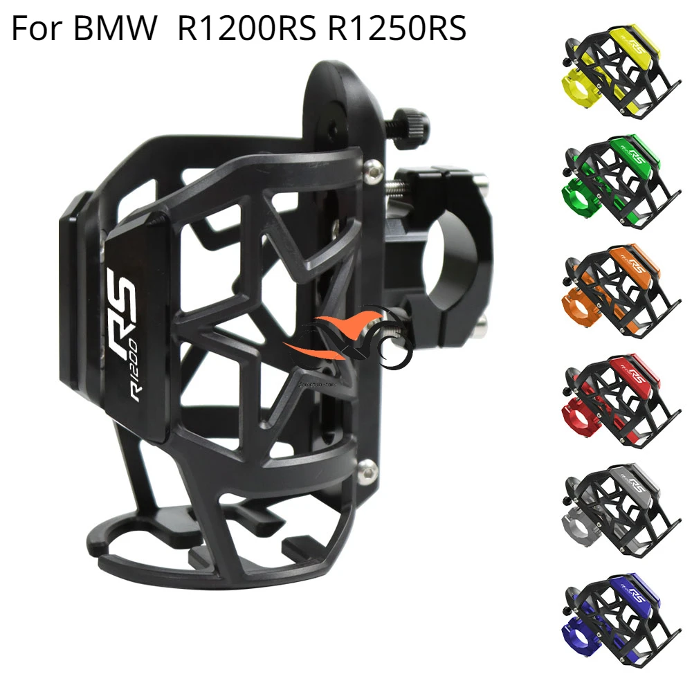 

R1200 RS R1250 RS Motorbike Beverage Water Bottle Cage Drink Cup Holder Sdand Mount Accessories For BMW R1200RS R1250RS