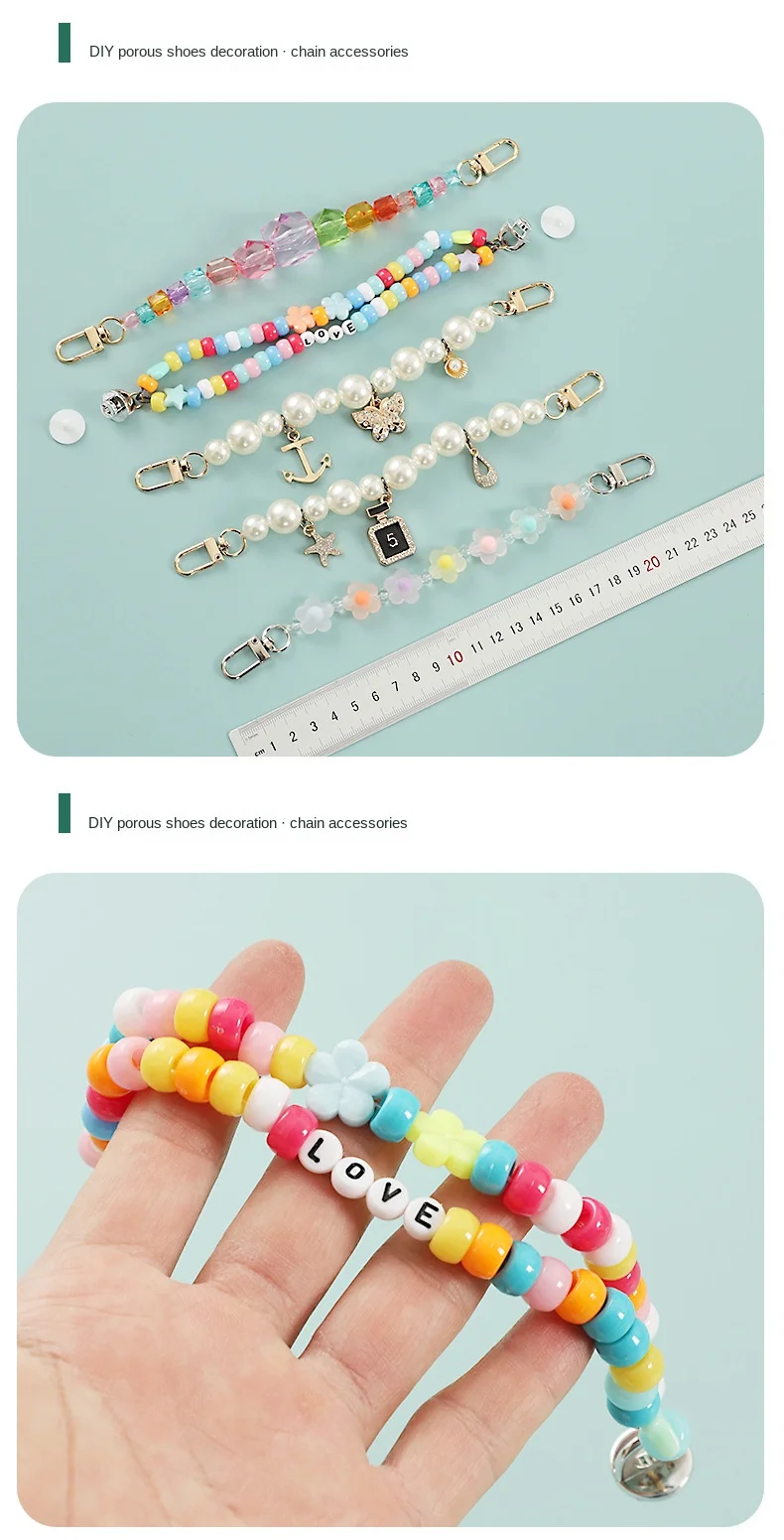 Marken kette Charms Mode Thanos Schuhe Charms Perlen harz Ketten Schuh dekoration abnehmbar für Clog Sneakers Zubehör – Detail 8
