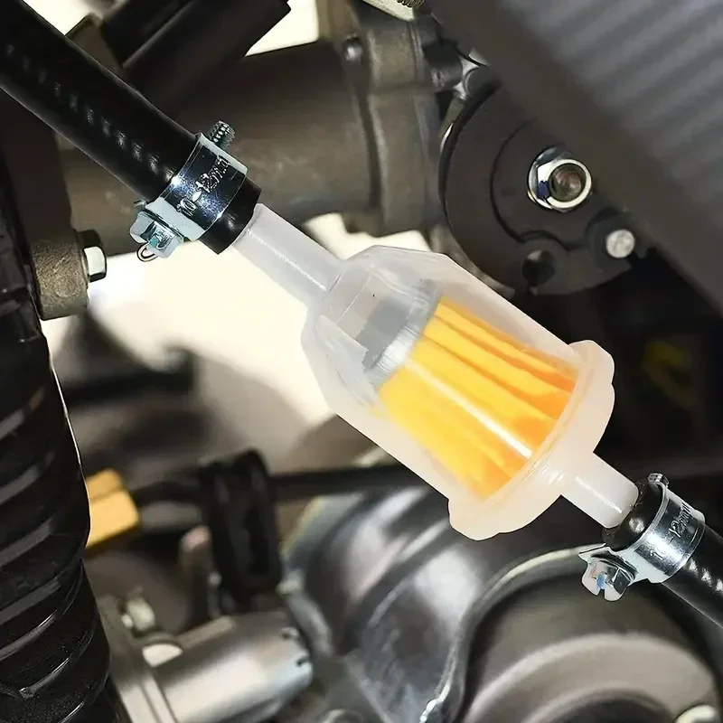 Motorcycle Fuel Filter Gasoline Oil Filter Pipes 1-6pcs 6MM-8MM For Small Engine Lawn Mower Motorcycle