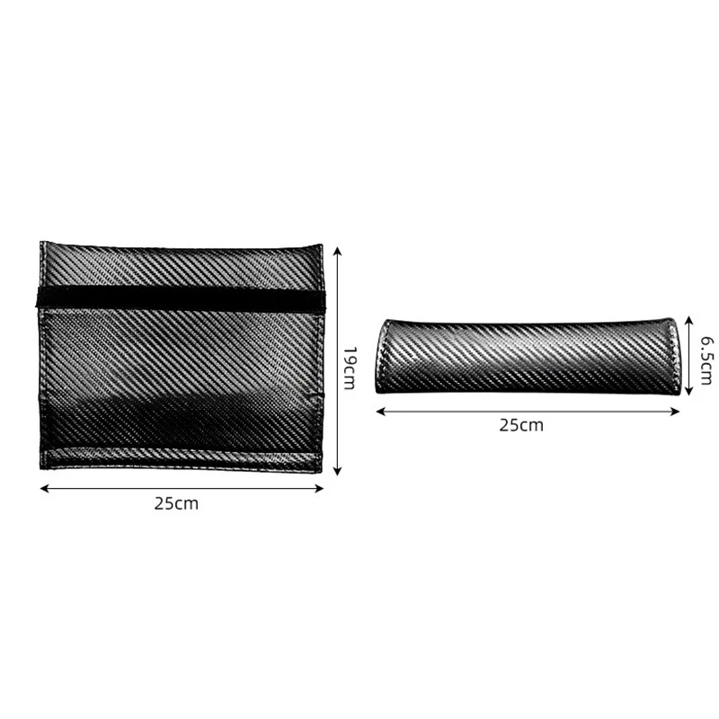 Car Seat Belt Covers 2pcs Carbon Fiber Leather Safety Belt Shoulder Cover For Nissan X-trail Qashqai Note Juke Sentra Patrol Navara Leaf