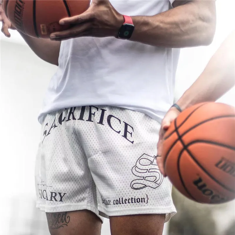 2024 Summer Men Short New Men 2 IN 1 Sport Running Short Casual Shorts Hip Hop Fitness Fast Dry Breathable Double-deck Shorts 4