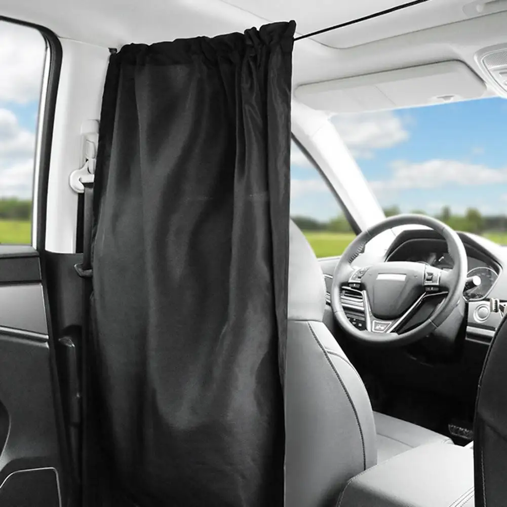 Durable Black Van Cab Divider Curtains Campervan Sunshade Blinds Commercial  Vehicle - AliExpress