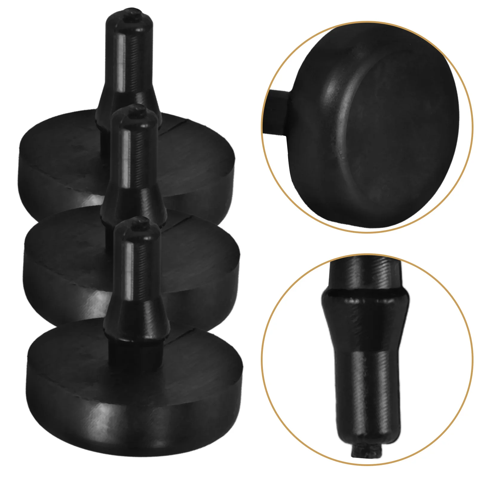 10 Pcs Clutch Pedal Rubber Particles Car Brake Stop Pad Automotive Switch Stopper Supply Vehicle car pedals