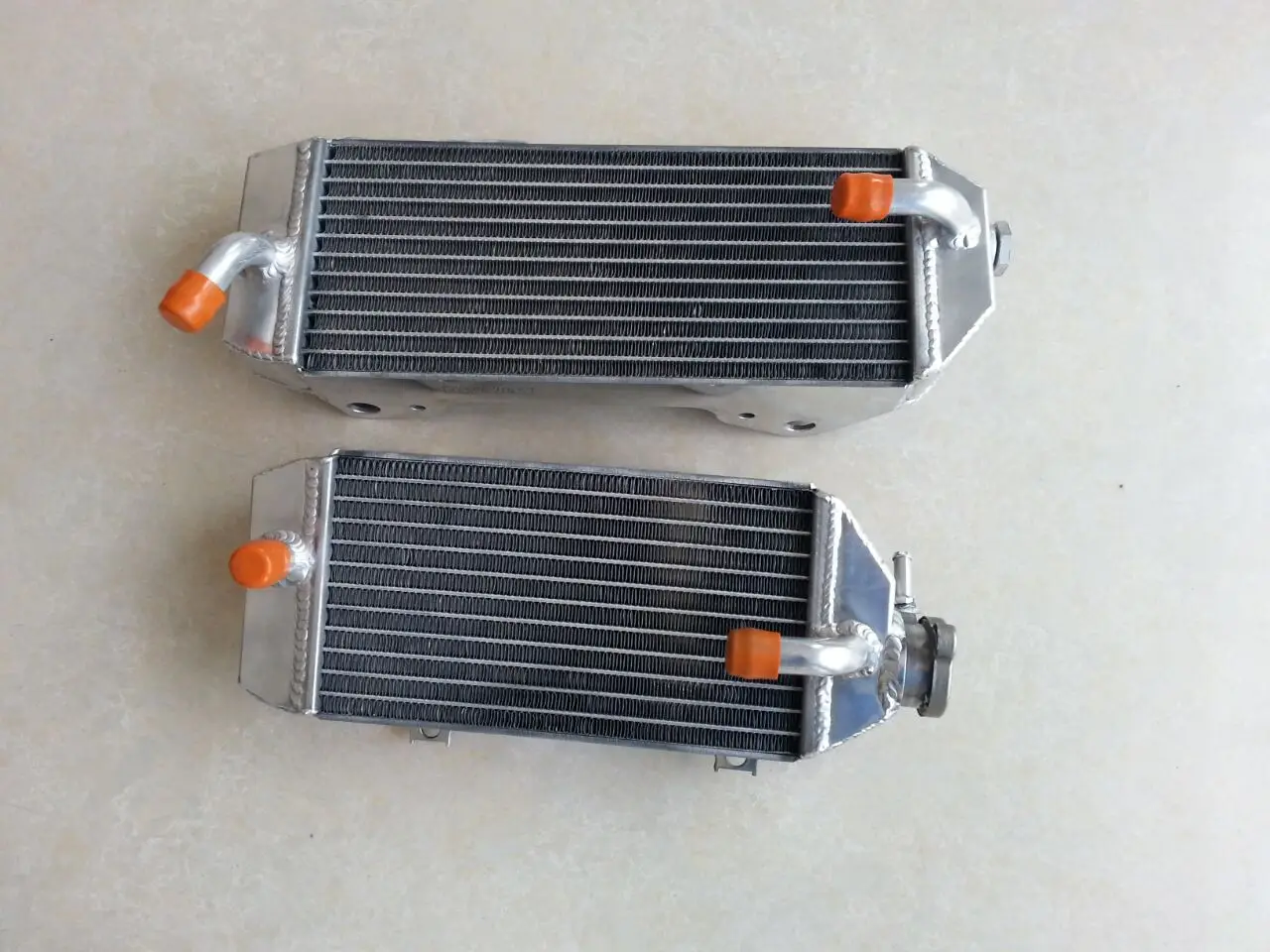 For-Kawasaki KX250 Aluminum Radiator Cooler Cooling Coolant