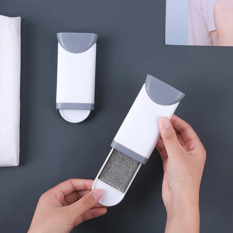1pc PetPro Reusable Pet Hair Remover Brush Manual Dusting Non-Electric Static Lint Brush for Clothes Sofa Furniture and So On