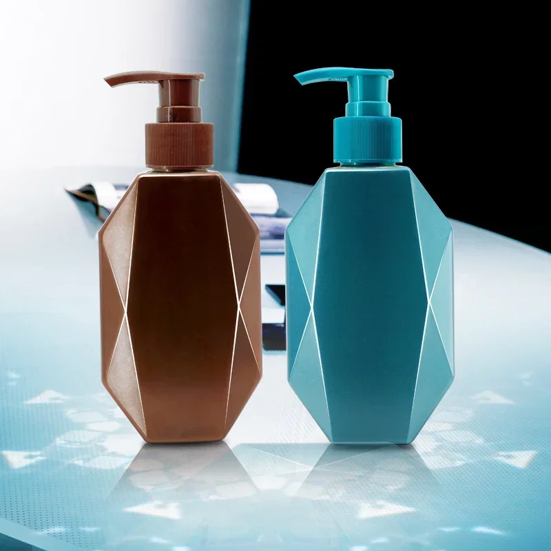 300ml PET Portable Soap Dispensers Creative Shampoo Press Bottle Liquid Shower Gel Refillable Bathroom Jar Household Tool soap dispenser