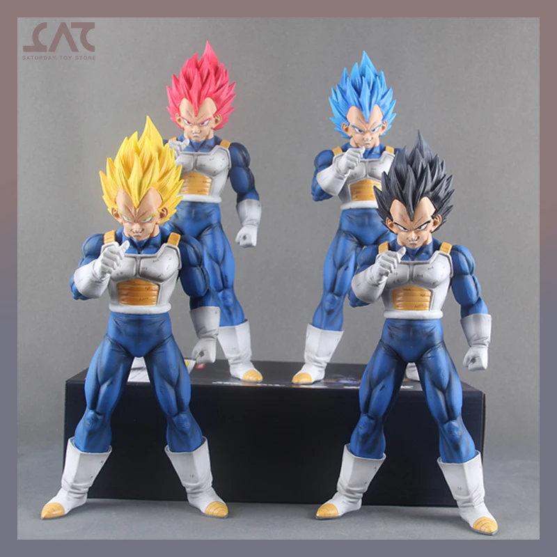 Dragon Ball Z 30cm Vegeta Anime Figures Dbz Super Saiyan Action