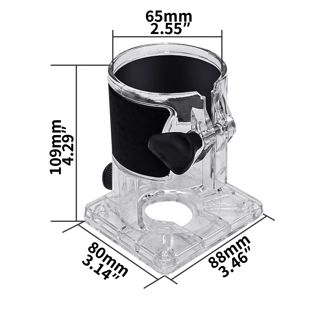 Aluminum Router Table Insert Plate with Miter Gauge for Woodworking and DIY Workbenches