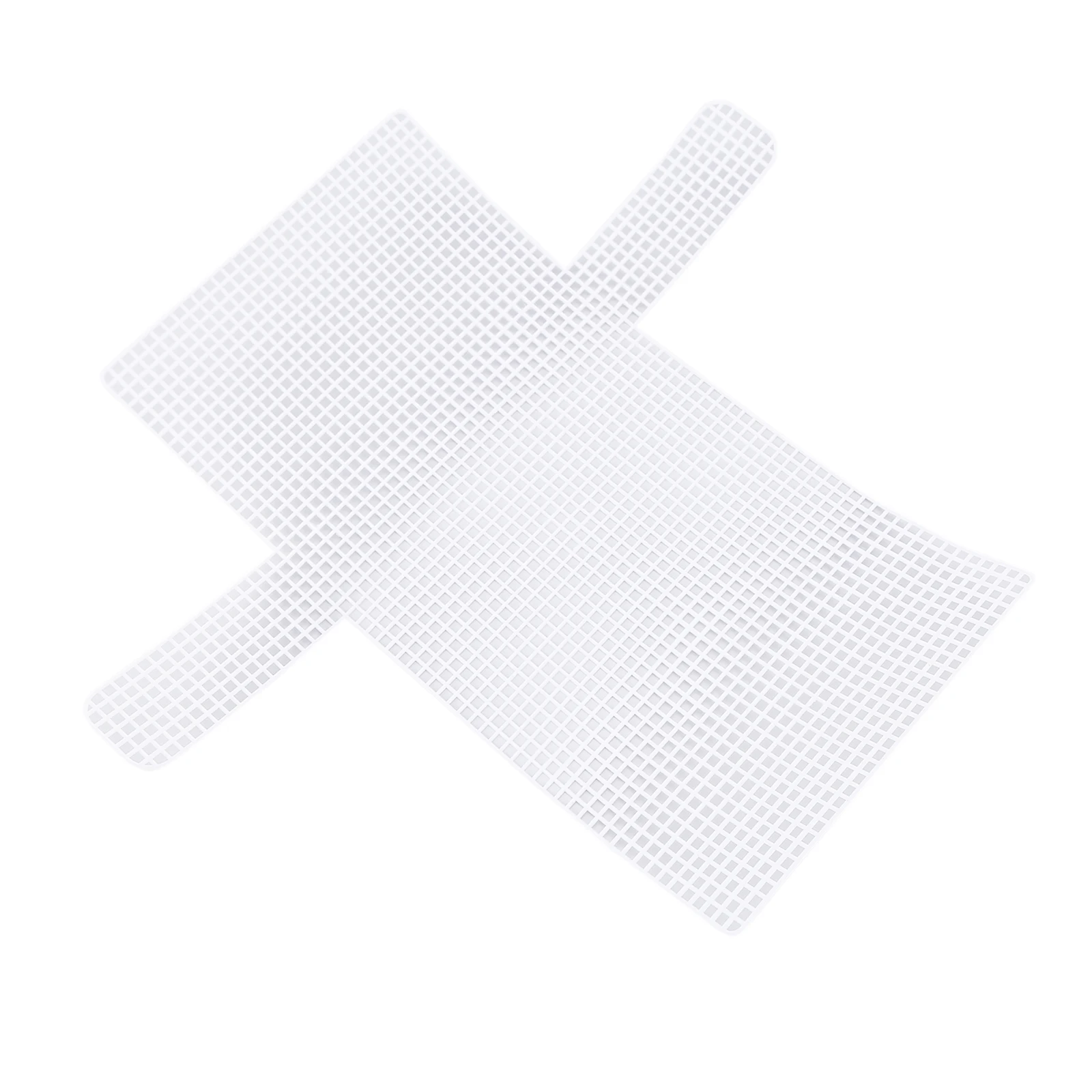 1 Set Plastic Mesh Grid Plate for DIY Making Bag Auxiliary Weaving Sewing Embroidery Knitted Piece Handmade Woven Bag