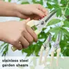 Pruner Garden Scissors Professional Sharp Bypass Pruning Shears Tree Trimmers Secateurs Hand Clippers For Garden Beak Scissors 3