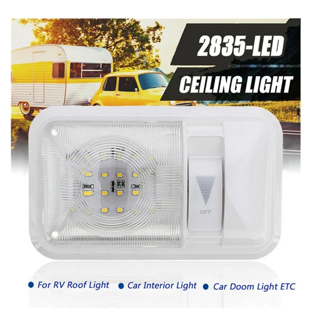 1 Pc DC 12V LED RV Ceiling Dome Light Interior Lighting Trailer Camper RV  Lights for Camper RV Interior Accessories - AliExpress