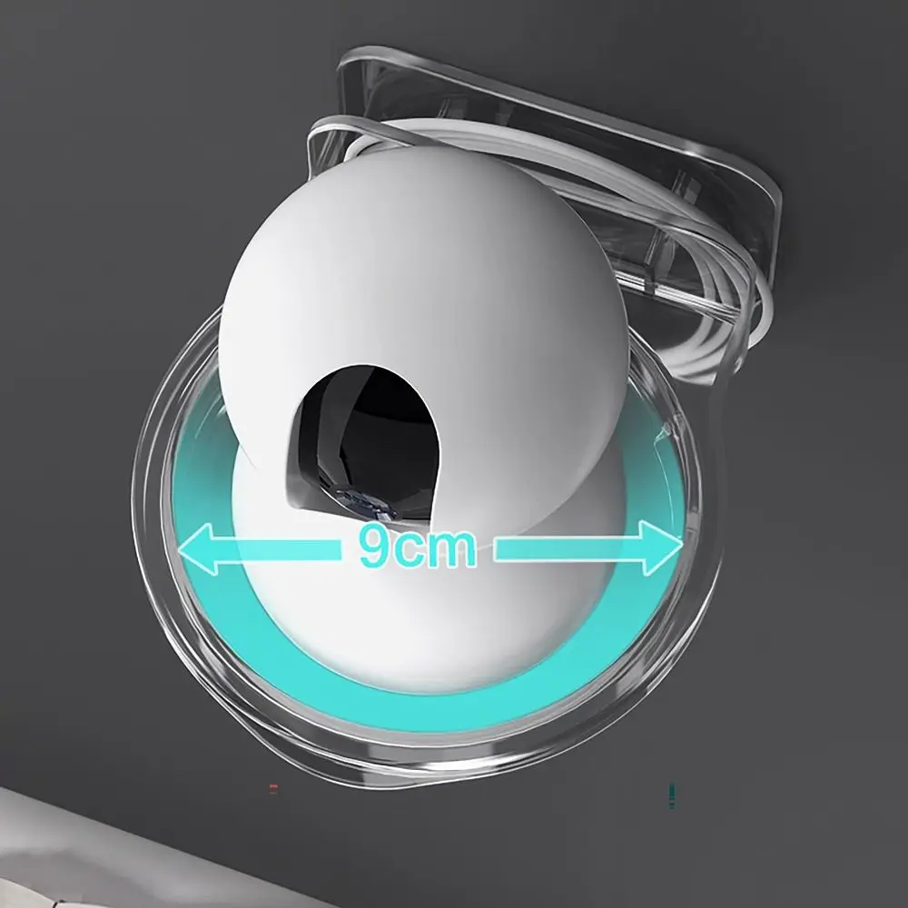 Punch-Free Home Monitoring Bracket Wall-Mounted White Clear Camera Bracket Multi-functional Shelf for Home Universal 5