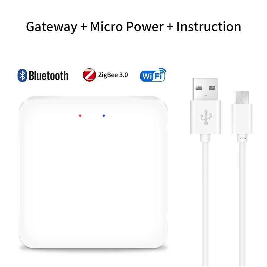 Tuya Wireless Smart Home Hub with App and Voice Control