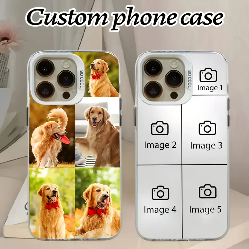 Personalized Multi-Pet Photo Shockproof Phone Case