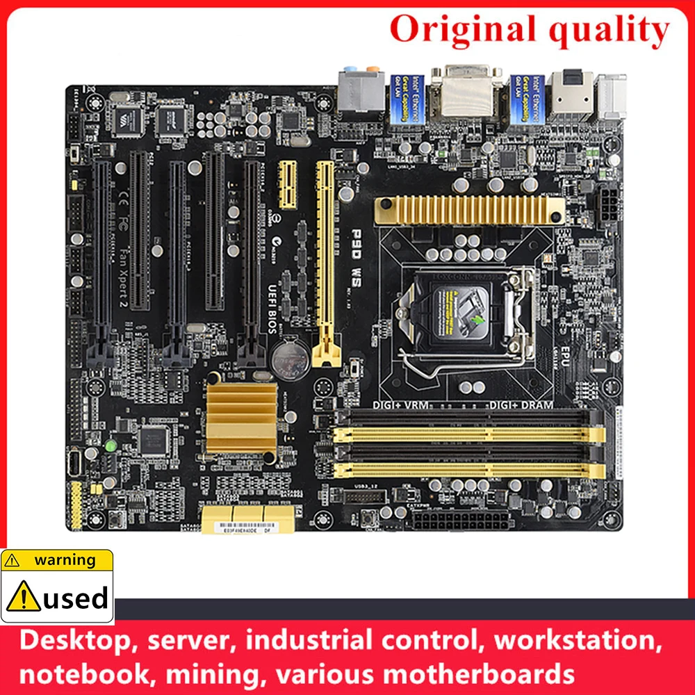 

For P9D WS Motherboards LGA 1150 DDR3 32GB ATX Intel Z97 Overclocking Desktop Mainboard SATA III USB3.0