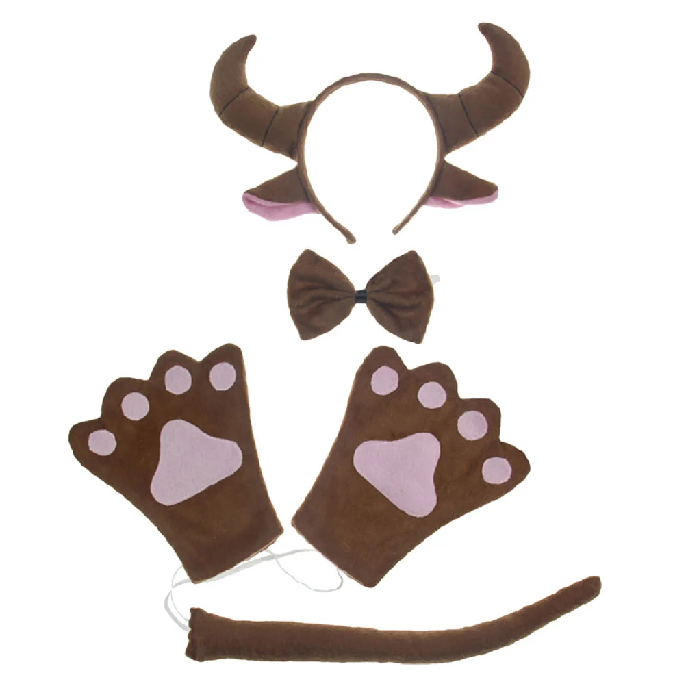 

Makeup Headbands Big Horn Party Cosplay Costume Animal Clothing Adult Performance Prop Accessories Supplies