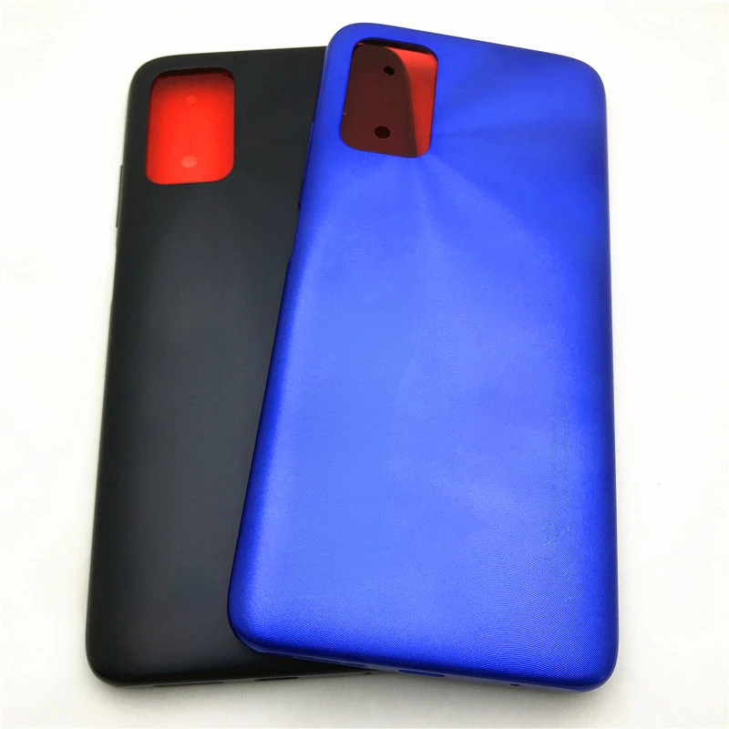 

10Pcs/Lot For Xiaomi Redmi Note 9 4G Battery Cover Back Panel Rear Housing case Back Cover With Power Volume button Repair parts