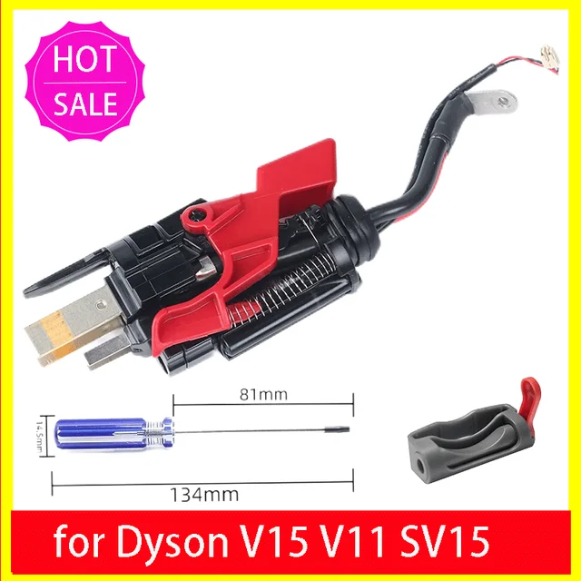 Trigger Switch Assembly/ปุ่มสําหรับ Dyson V15 V11 SV15 คลิกแบตเตอรี่ประเภทเครื่องดูดฝุ่น Power Switch อะไหล่ซ่อม 1