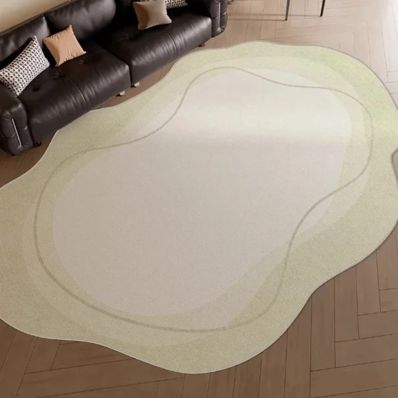 Irregular Living Room Carpet Modern Geometric Line Abstract Minimalist Art Bedroom Rug Creative Home Decoration Cloakroom Mat 러그