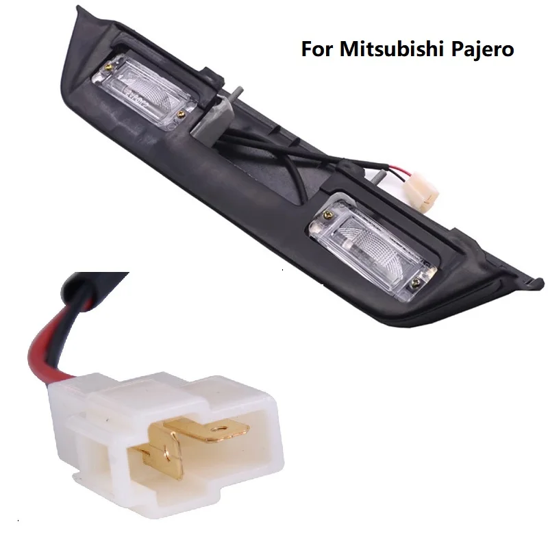 

For Mitsubishi Pajero V31 V32 V33 V43 1990-2000 MB623336 Car Tail Gate Rear Door License Plate Light Auto Accessories