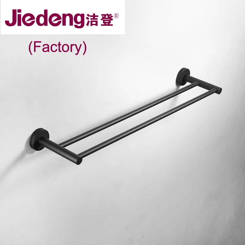 SUS304 Sanitary Fittings Stainless Steel Bathroom Single / Double Towel Bar