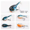 WESTBASS 1PX Big Head Soft Bait 6cm-9.5g Sinking Fishing Lure Trolling Silicone Swimbait Rubber Deraball Wobbler Jigging lurre 4