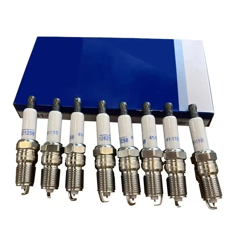 Spark Plug 4/6PCS 41-110 Iridium Spark Plugs 41-110 For GMC Chevrolet Hummer Buick 12621258