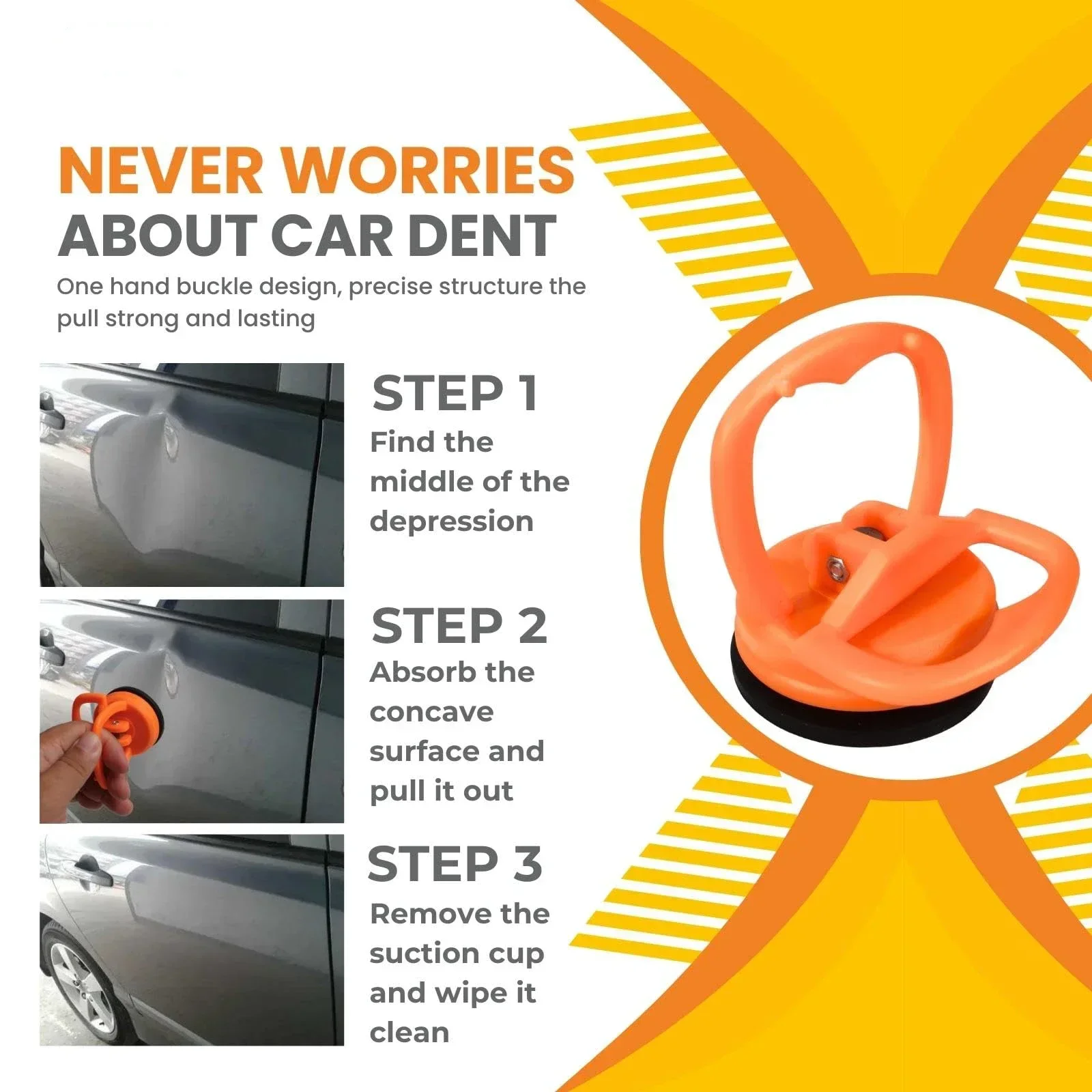 Dent Puller Tool 2Inch Car Repair Sucker