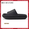 UTUNE Men's Summer Slippers - Breathable Non-Slip Sandals, Thick Soft Sole, Comfortable Indoor Home Footwear, 51cm 1