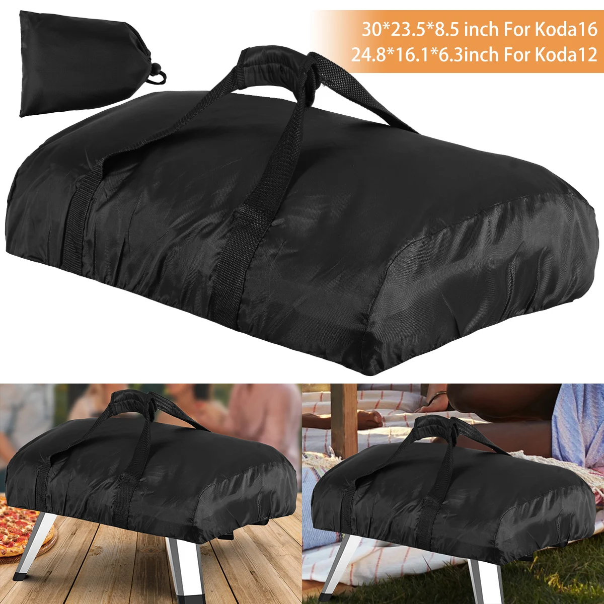 Pizza Oven Cover Waterproof 420D Oxford Fabric Portable Pizza Oven Cover For Koda 12 Heavy Duty BBQ Accessories