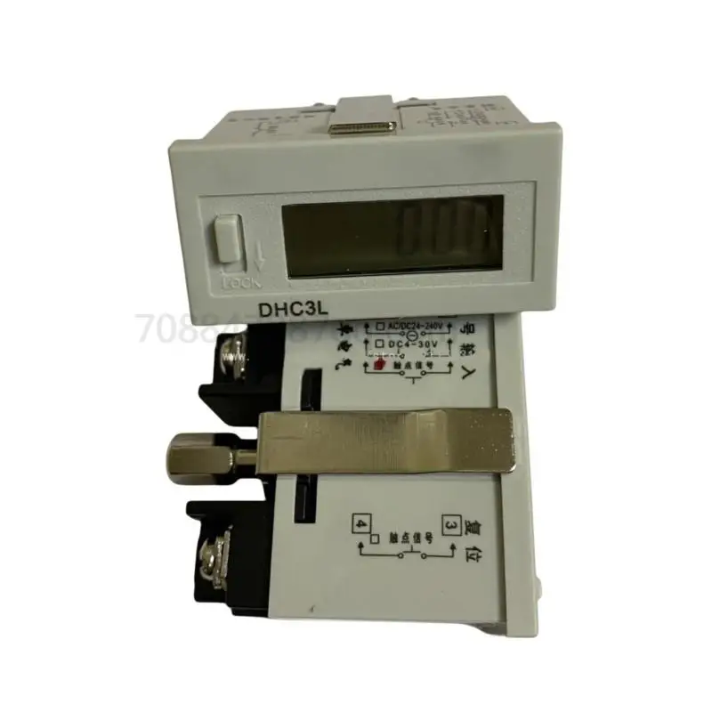 

original 100% authentique DHC3L 0-999999 48*24mm 99999.9h 99h59m59s 9999h59m