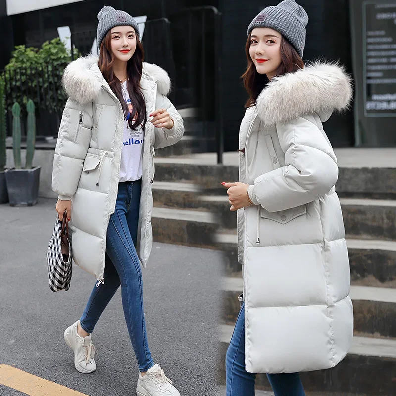 Glossy Down Padded Jacket Women's Winter Short Loose A-line Cotton-padded Jacket Bread Coat Jacket Winter Thick Warmth Shiny Jacket