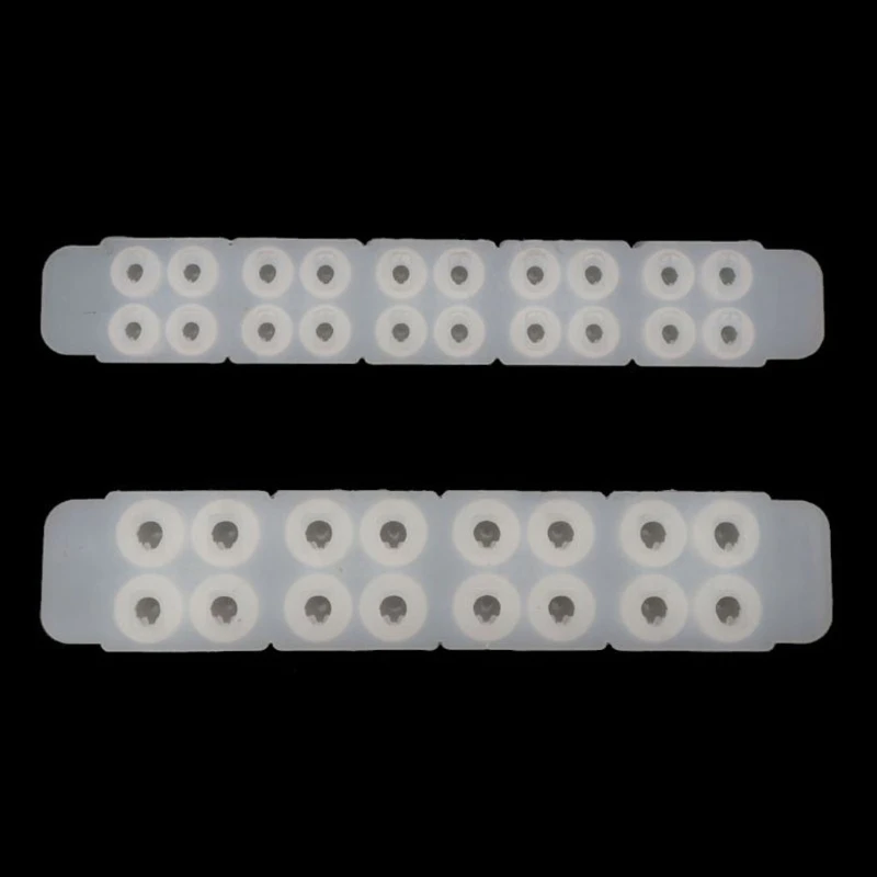

Skull Head Beads With Hole Silicone Casting Molds For DIY Resin Beads Bracelet