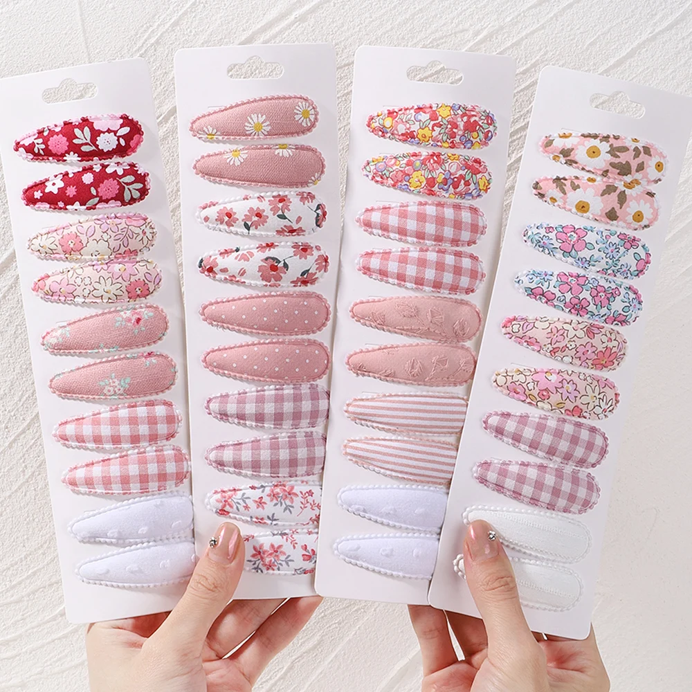 Girls Bow Hair Clip Set 6