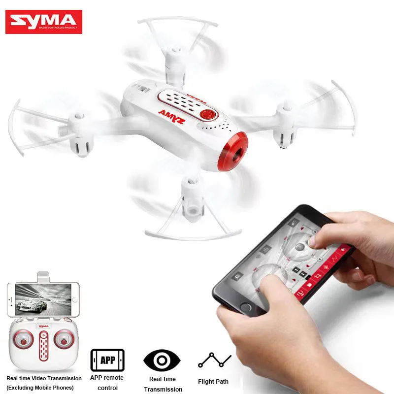 Оригинальный мини-Квадрокоптер SYMA X22SW с дистанционным управлением по высоте Дрон