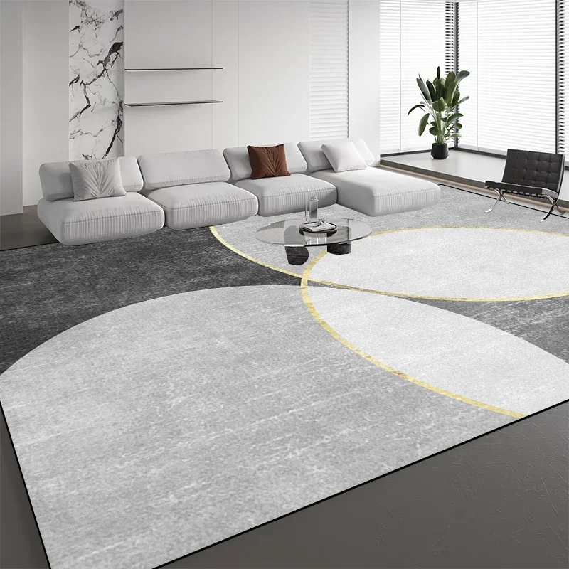 Geometric Modern Carpet Living Room Luxury 160x230 Large Area Rugs for Bedroom Decoration Soft Non-slip Floor Mat for Kids Room 4
