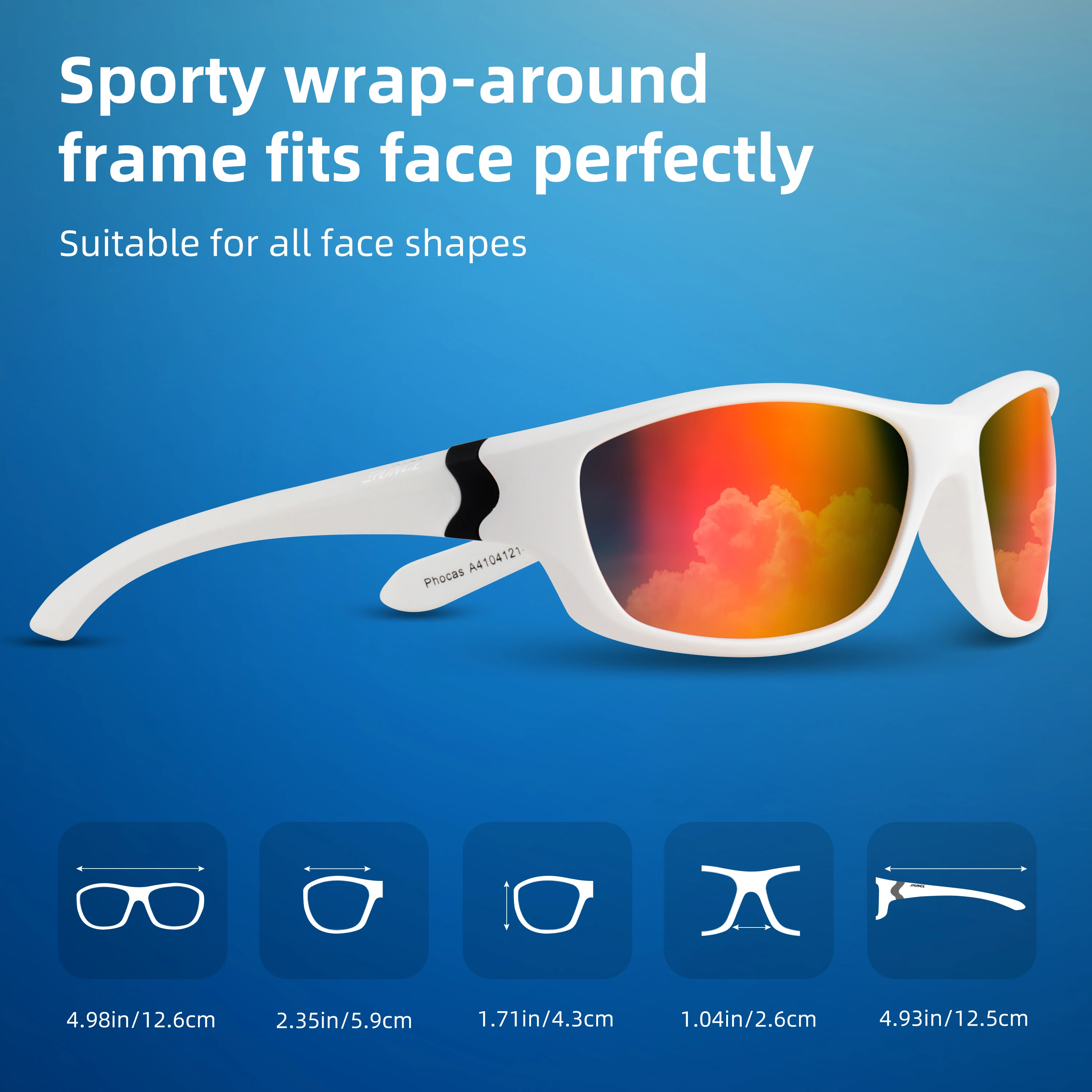 Runcl – Lunettes De Soleil Polarisées Flottantes Pour Hommes Et Femmes,  Légères, Pour Sport, Pêche, Cyclisme, Course À Pied, Mode, 2022 - De Pêche  Lunettes - AliExpress