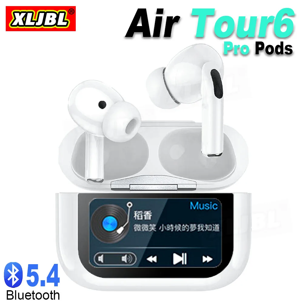 

TWS Bluetooth Earphone Air Pro Tour6 Pods Sport Headphones Wireless Earbuds Noise Reduction Call Headsets For Xiaomi iphone