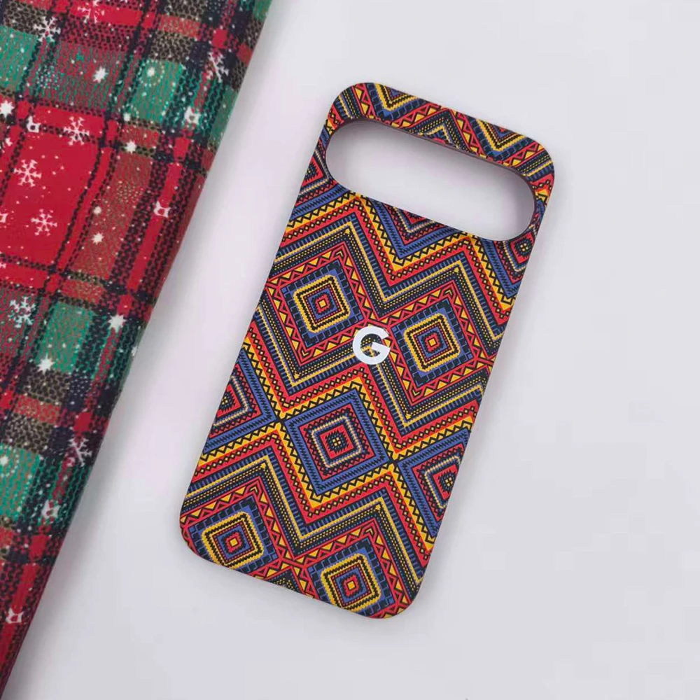 Carbon Fiber Texture Magnetic Charging Shockproof Protective Phone Case
