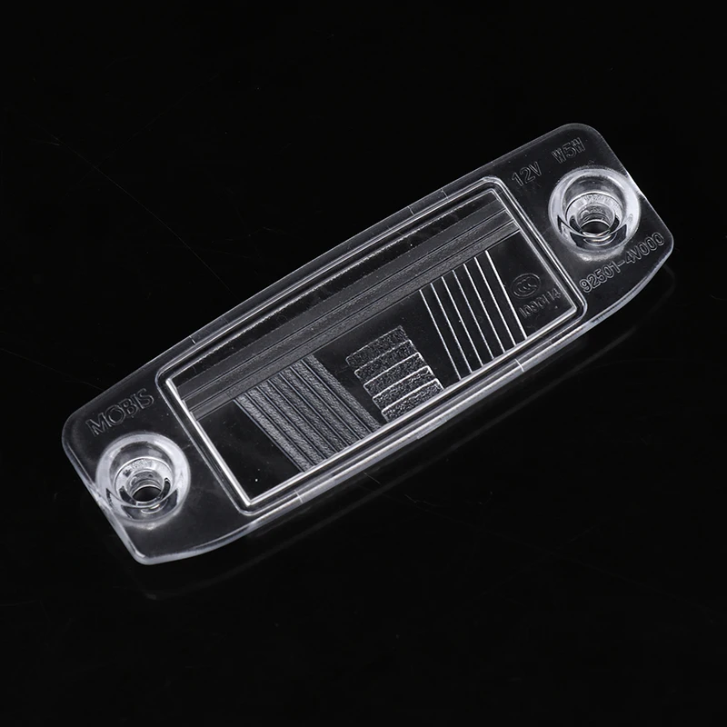 Rear License Plate Lamp LENS-EITHER SIDE Fit 2011-2013 92510-2P000/ 925102P000 Plastic Car Accessorie 1pc license light cover