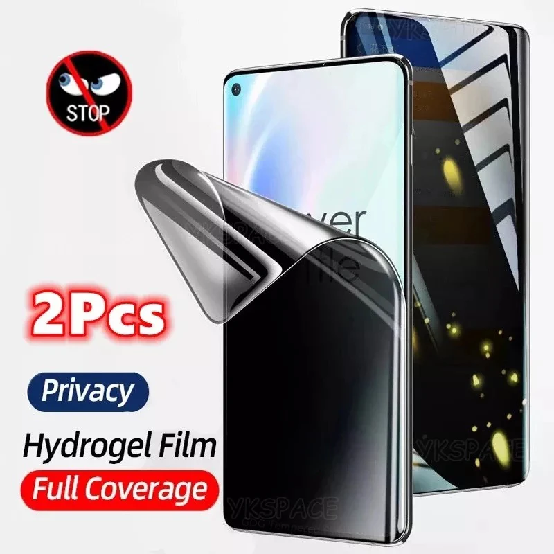 1-2Pcs Soft Privacy Hydrogel Film For Huawei Mate 20 30 40 Pro P30 P40 P50 Pro Plus Anti Spy Peeping Glare Screen Protector
