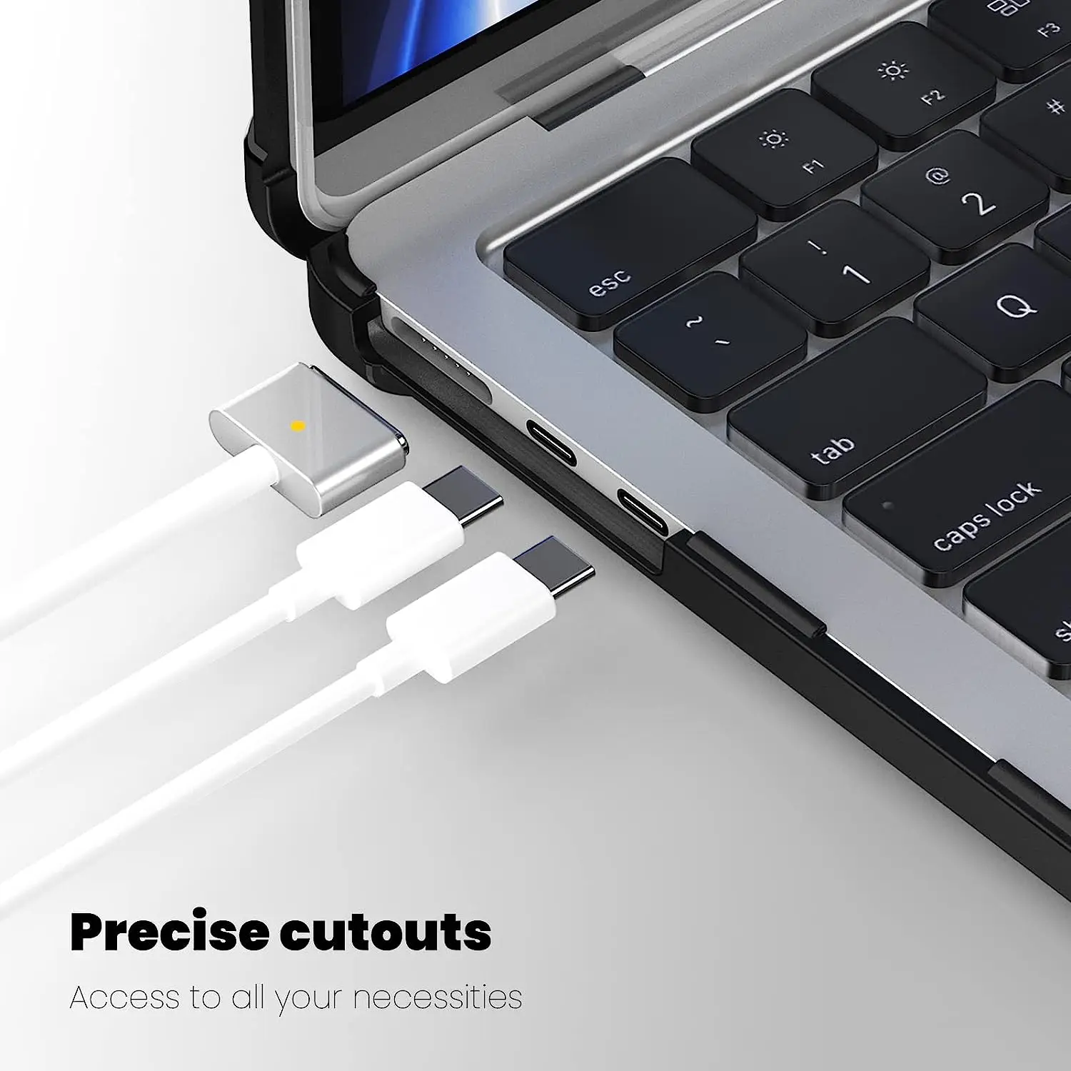 Caixa do Portátil para Macbook Tampa para o ar 13 m1 A2337 m2 ar 136 A2681 Pro 13 A2338 A2289 ar 153 A2941 2023 - Imagem 4