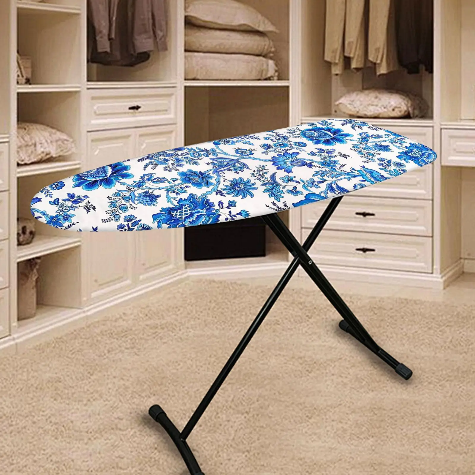 Ironing Board Cover Ironing Accessories Heat Reflective Surface Adjustable Size Ironing Board Padded Cover Sheet for Tools