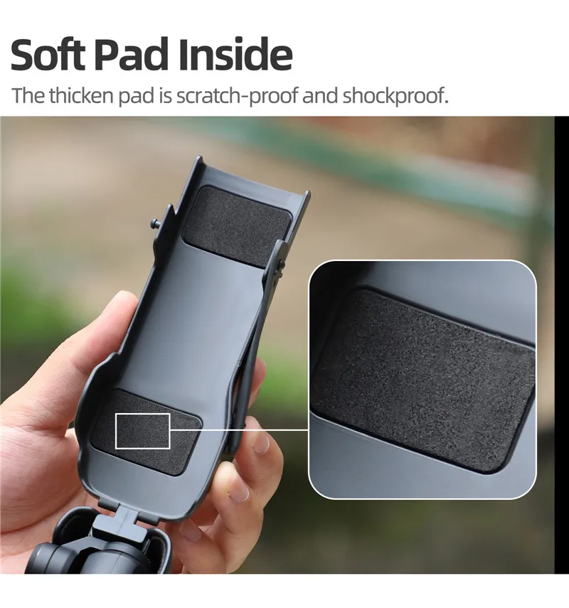 For DJI Osmo Pocket 3 Protective Case Camera Lens Screen Protector Anti-fall Flip Cover Quick Release Case Accessories