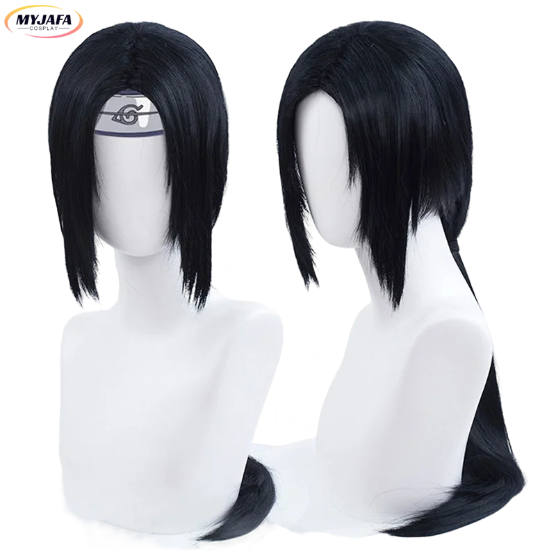Uchiha Itachi Cosplay Wig Itachi Uchiha Long Straight Black Heat